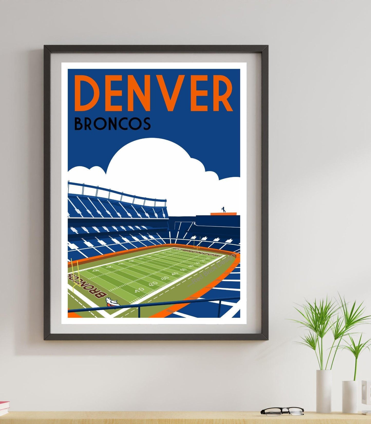 Denver Broncos Mile High Stadium