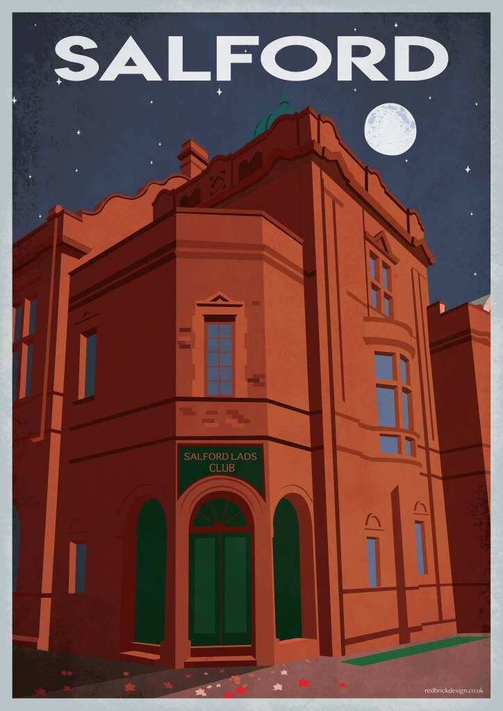 Salford Lads Club Art Print Poster - The Smiths