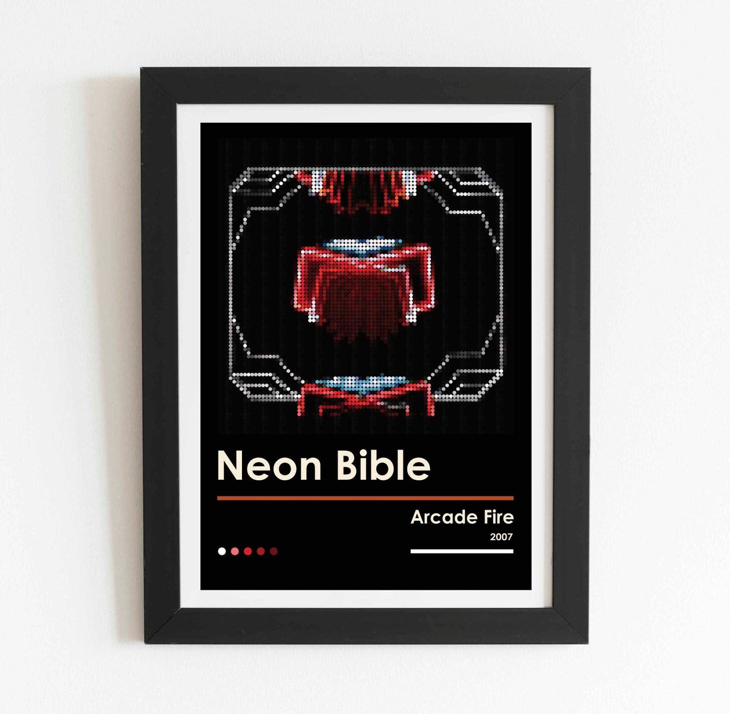 Arcade Fire Neon Bible Album Poster