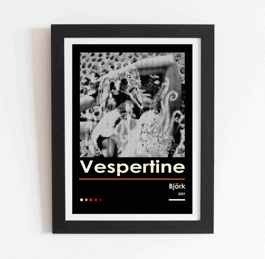 Bjork Vespertine Album Poster