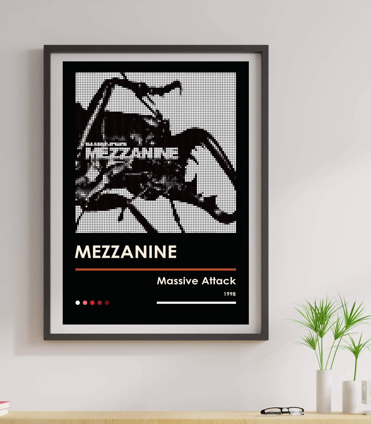 Vintage-Inspired Massive Attack Poster
