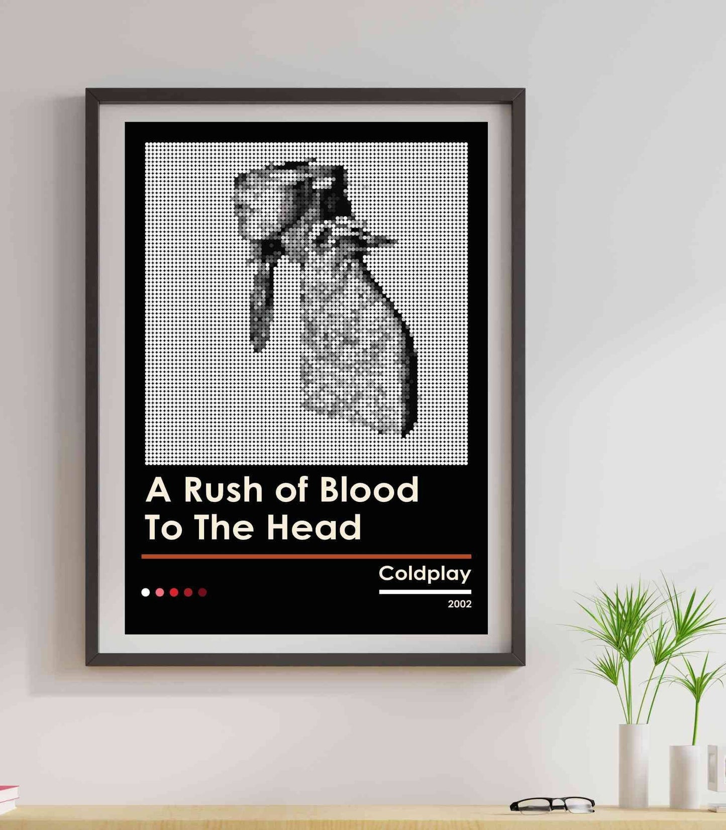 Coldplay A Rush of Blood to the Head Album Poster