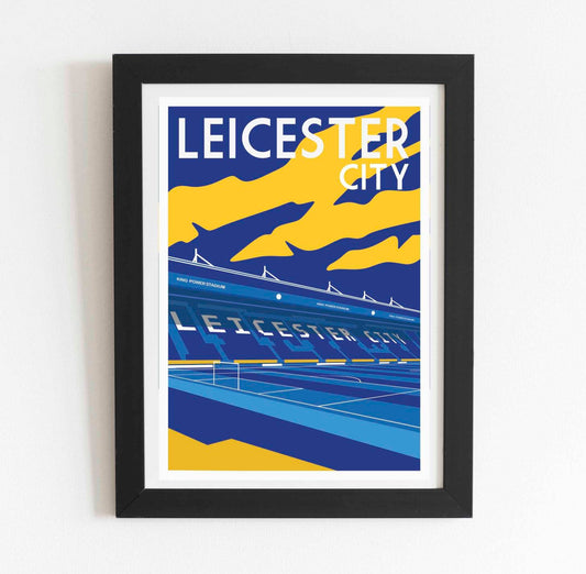Leicester City King Power Stadium poster