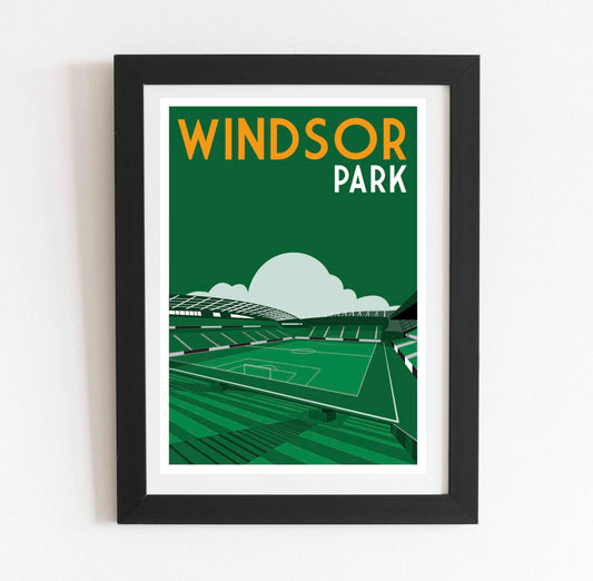Windsor Park Belfast poster