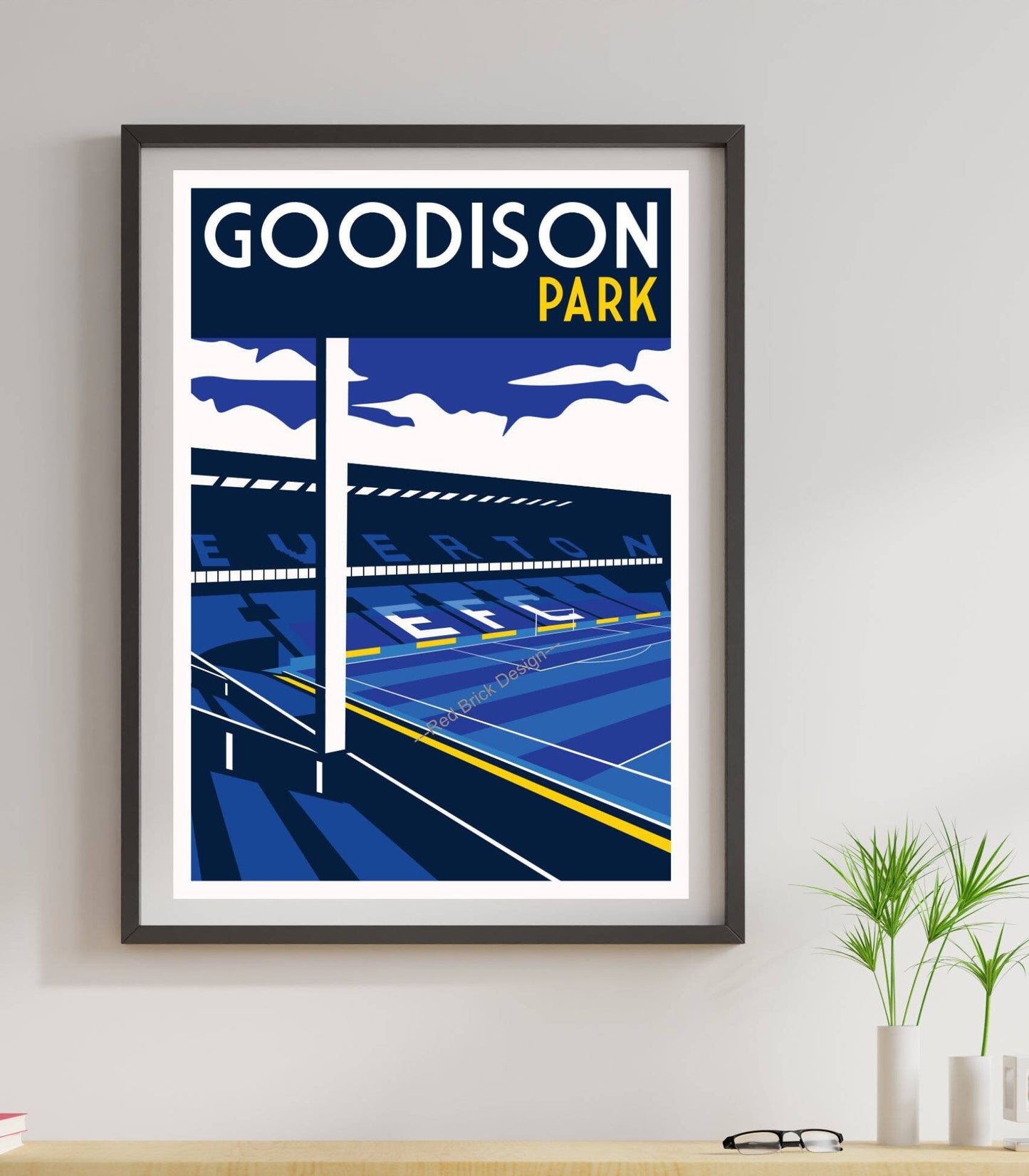 Everton FC Football Ground Art