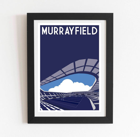 Murrayfield Scotland Poster
