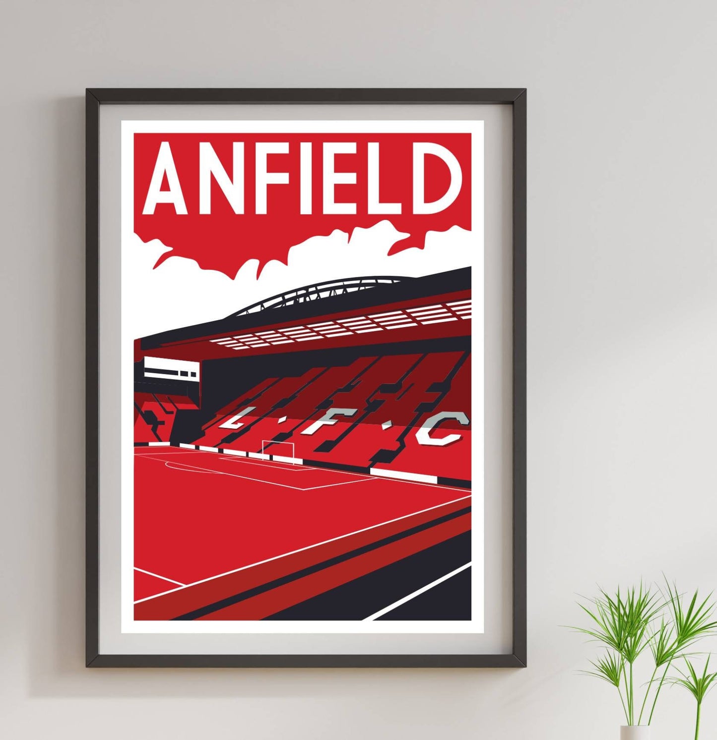 Liverpool FC Football Stadium Decor Artwork