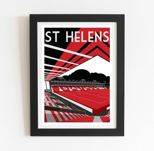 St Helens Totally Wicked Stadium Poster