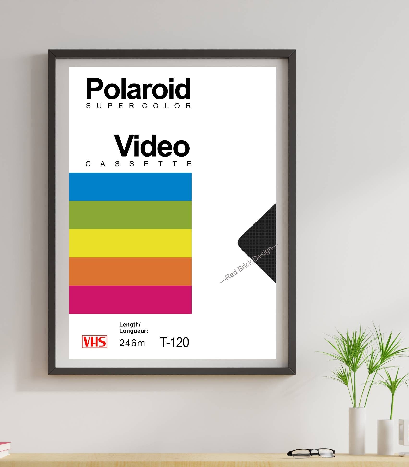 Nostalgic 80s and 90s Décor Poster