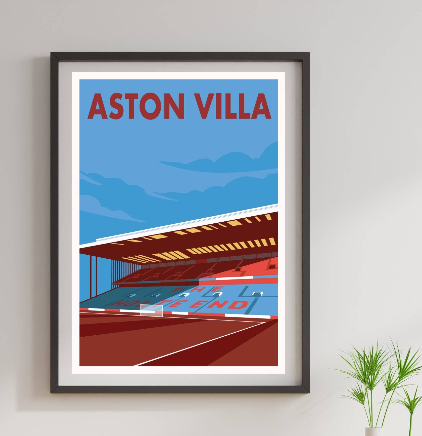 Villa Park Stadium Art Print