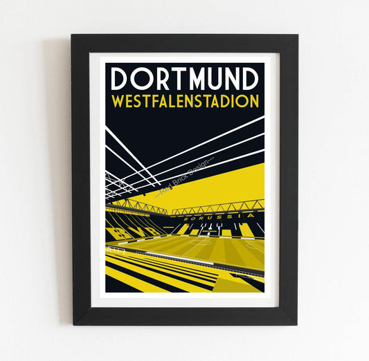 Borussia Dortmund Westfalenstadion Poster