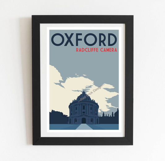 Vintage Radcliffe Camera Poster