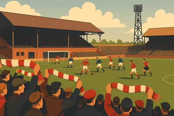 Capturing the Game Before VAR: Why Vintage Football Ground Prints Still Inspire Fans