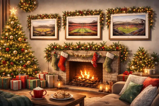 From Terrace to Tree: Creative Ways to Display Stadium Art Over the Holidays