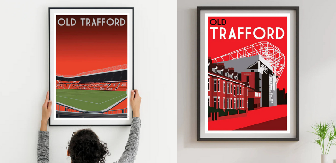 How to Style Manchester United Football Posters in Any Room