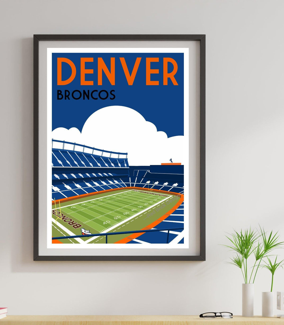 Denver Broncos Mile High Stadium