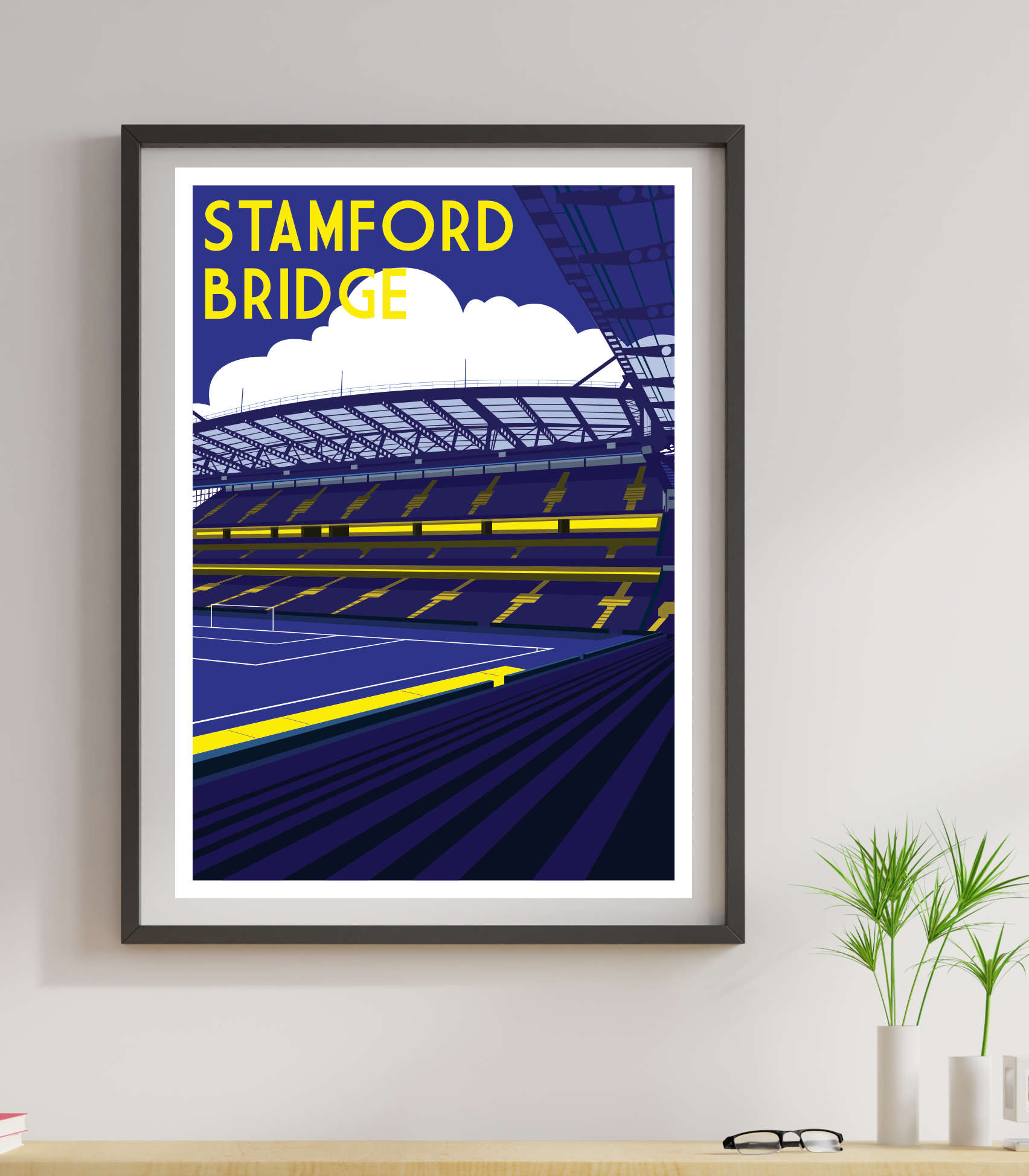 Chelsea Stamford Bridge Poster