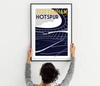 Spurs New Stadium Art Design Poster