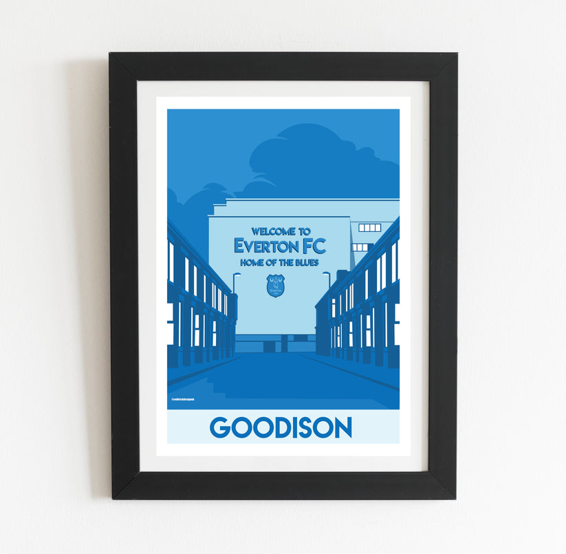 Goodison Park Outside Poster