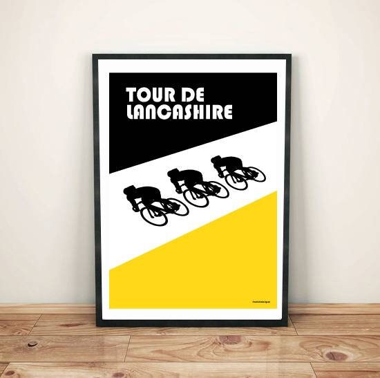 France Style Cycling Poster