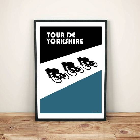 Retro Style Bicycle Print