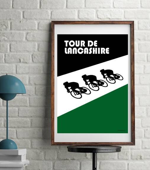 France Style Cycling Poster