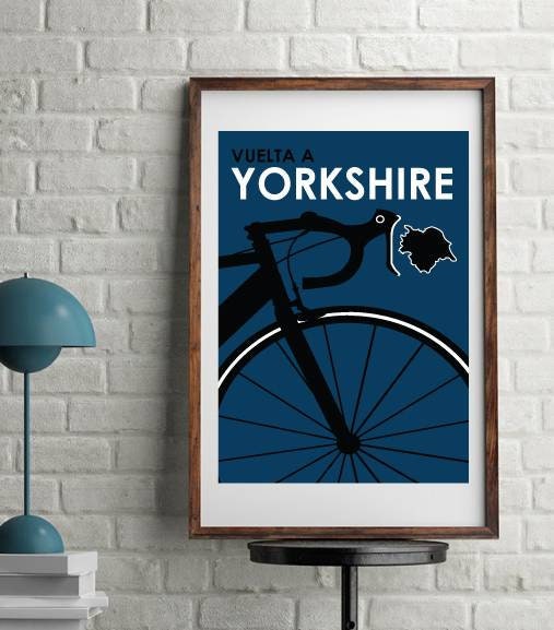 Retro Vuelta a Yorkshire wall decor