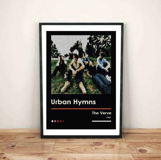 The Verve Urban Hymns Album Poster