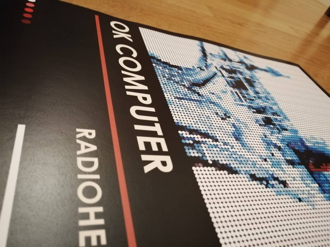 Iconic Radiohead Album Artwork Poster