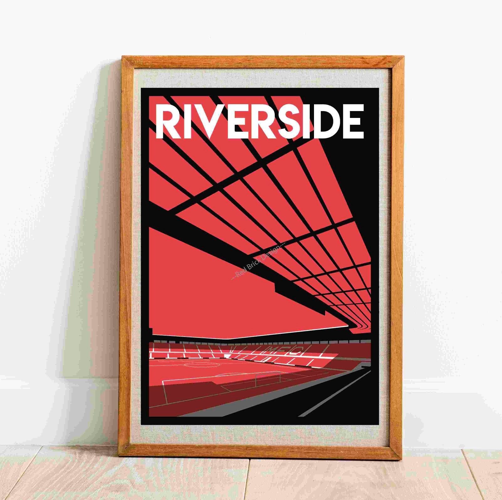 Retro Style Football Art Print