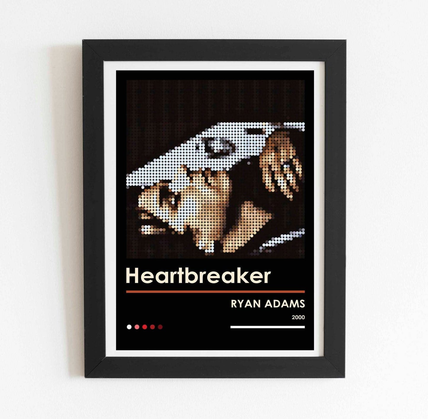 Ryan Adams Heartbreaker Album Poster