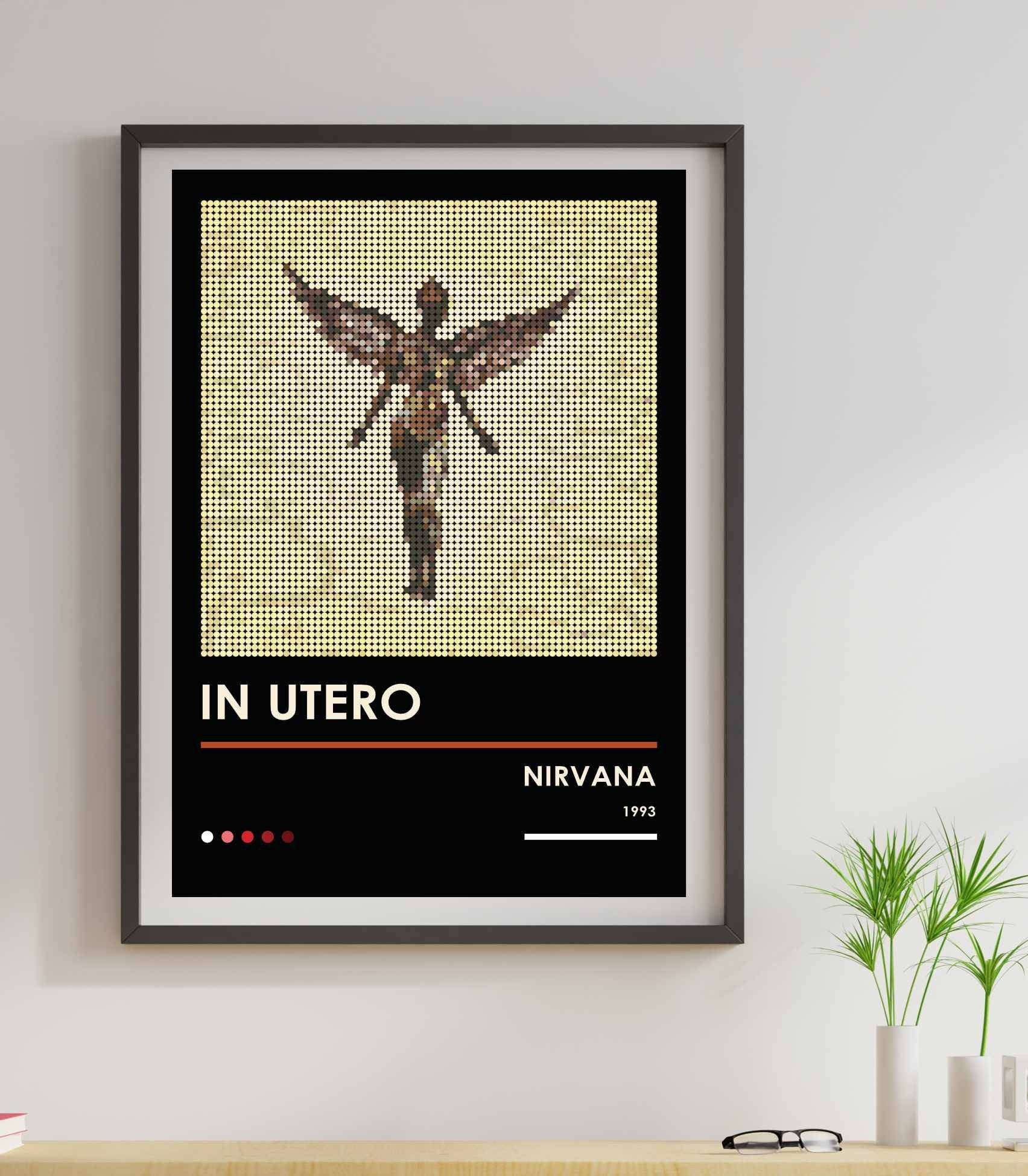 Grunge-Inspired Nirvana Poster