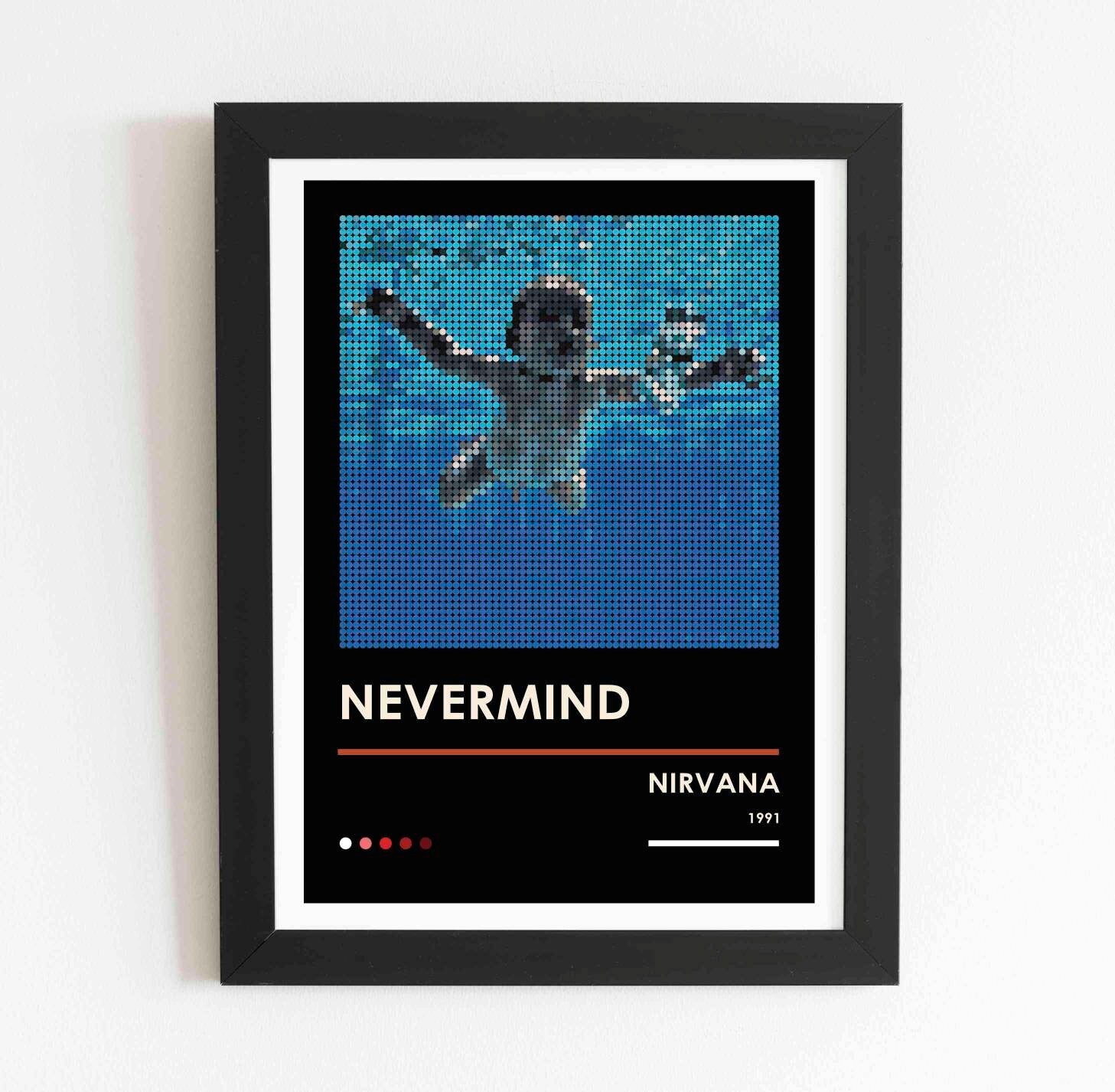 Nirvana Nevermind Album Poster