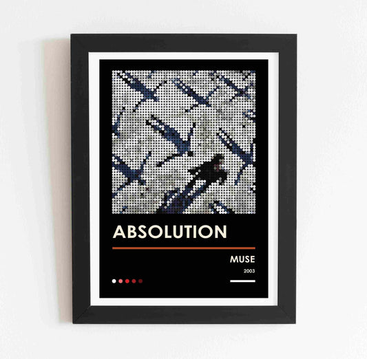 MUSE Absolution Pixel Dot Design Poster