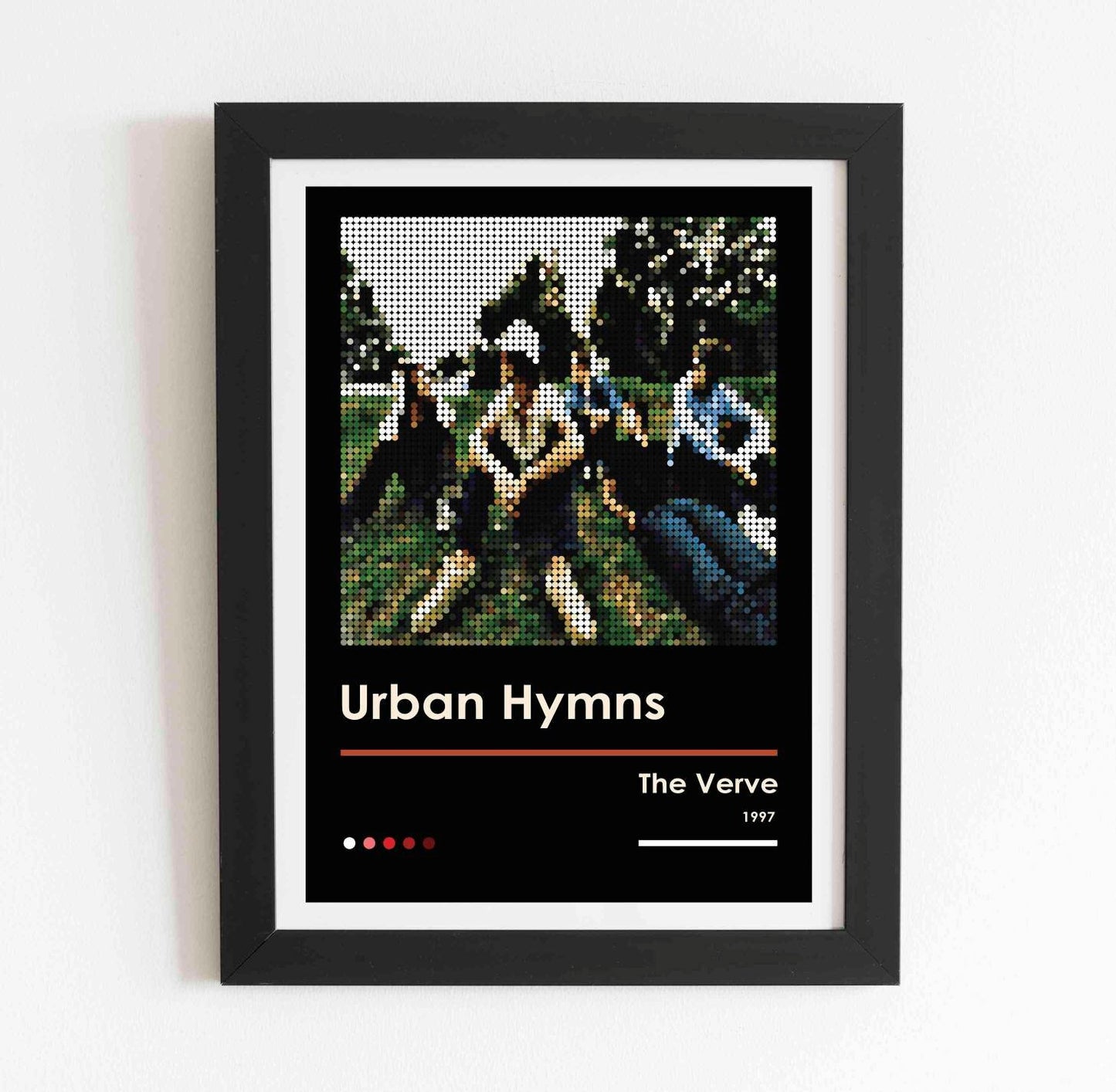 The Verve Urban Hymns Album Poster