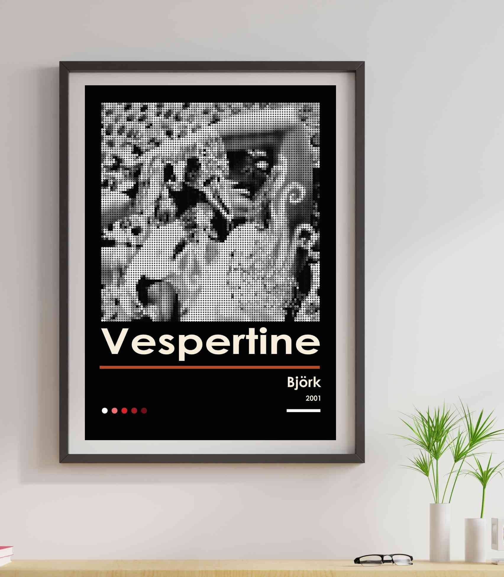 Bjork Vespertine Album Poster