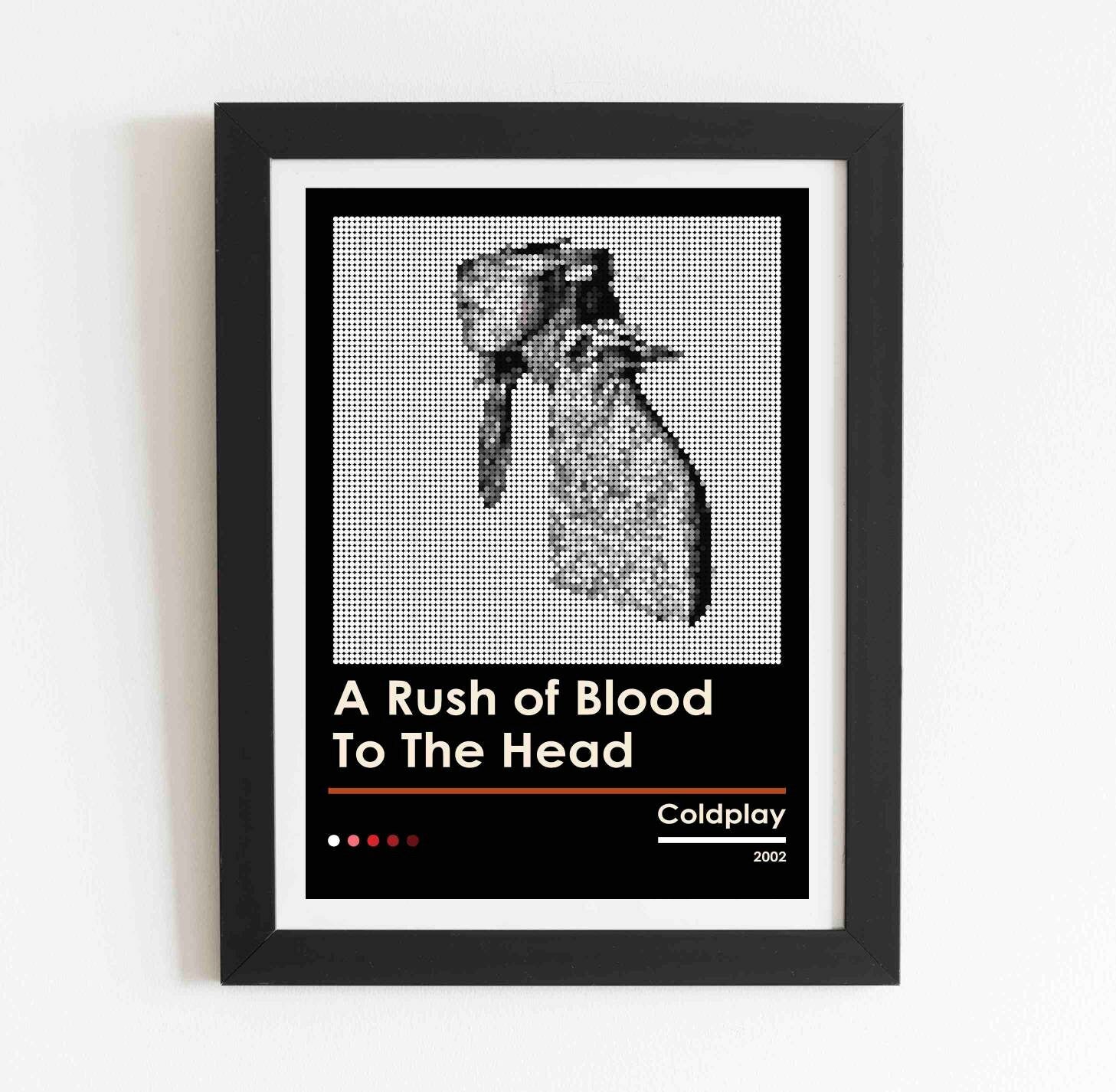 Coldplay A Rush of Blood to the Head Album Poster