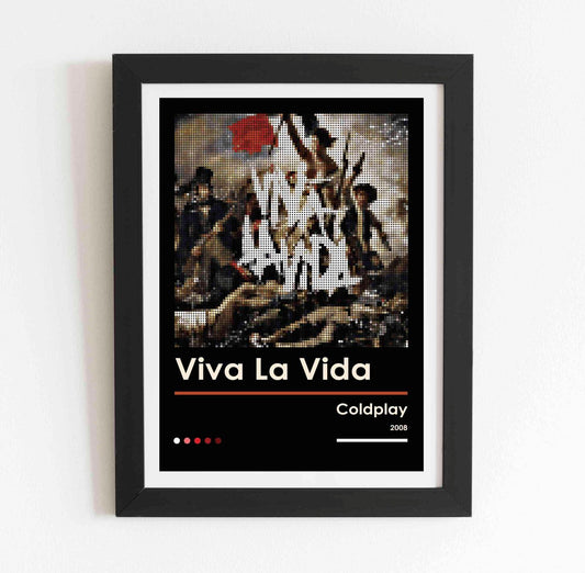 Coldplay Viva La Vida Album Poster