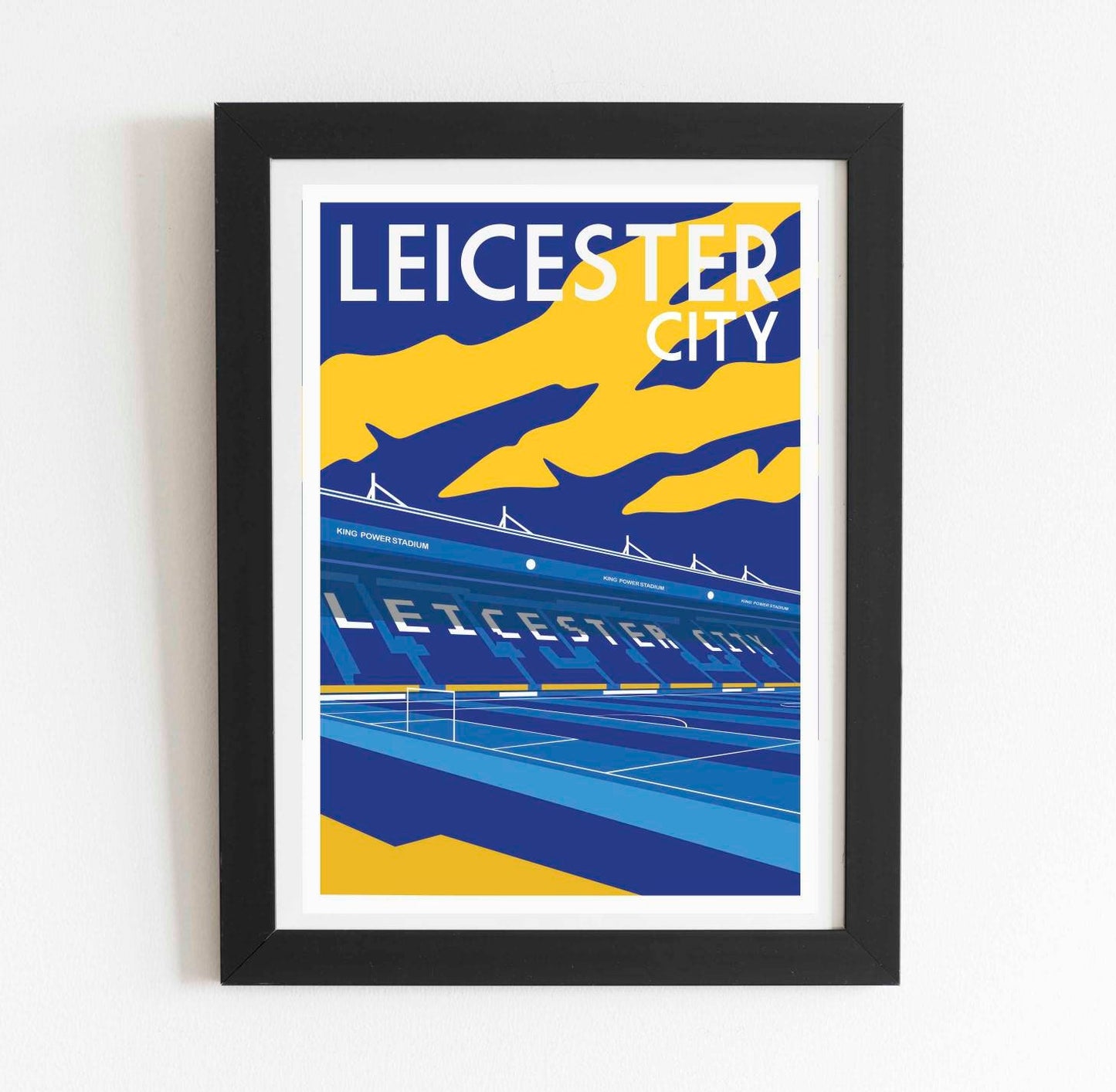 Leicester City King Power Stadium poster