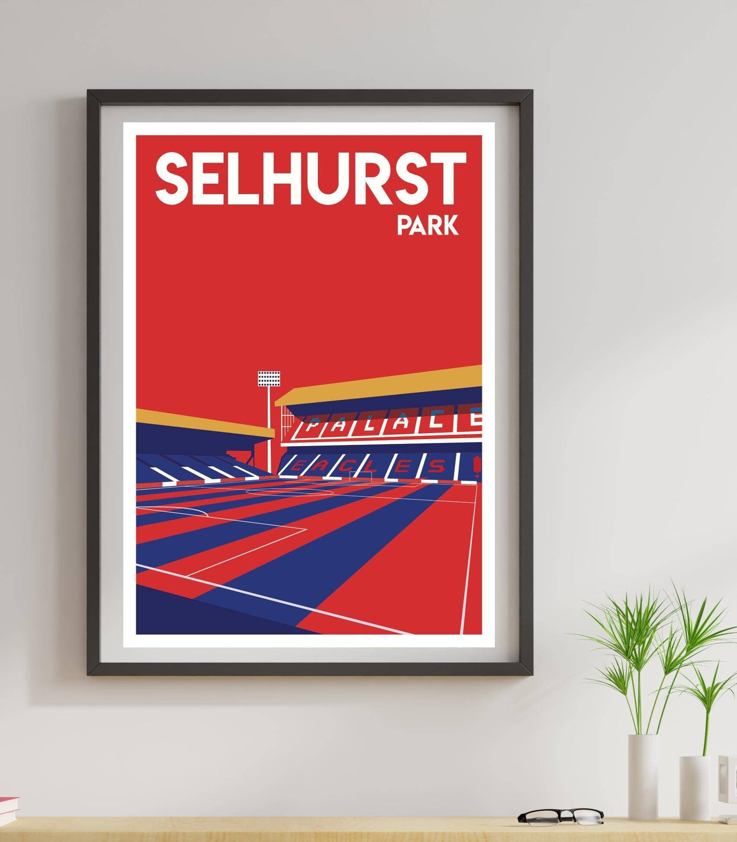 Crystal Palace FC stadium poster