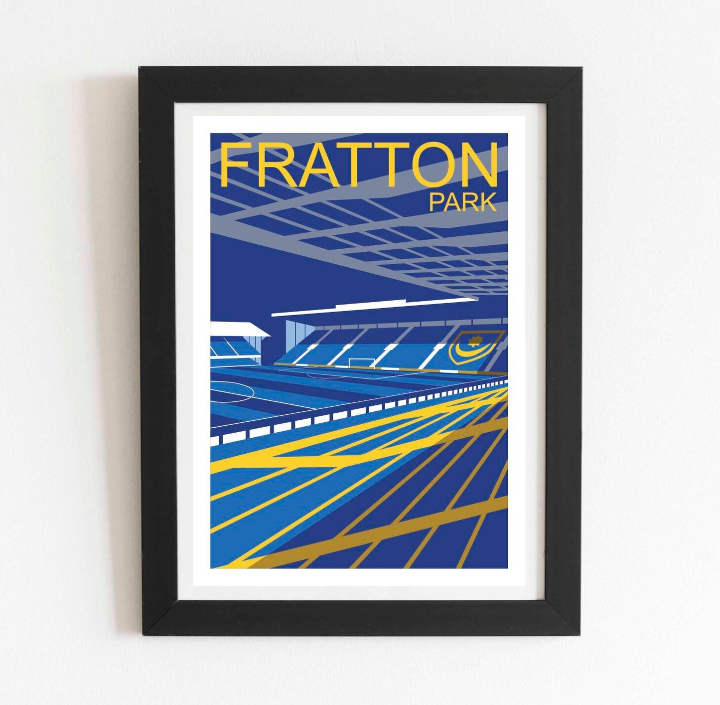 Portsmouth Fratton Park Poster