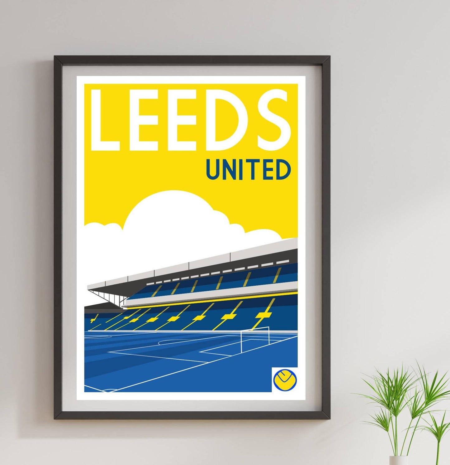 Leeds United Stadium Art Print