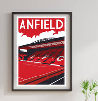 Liverpool FC Football Stadium Decor Artwork