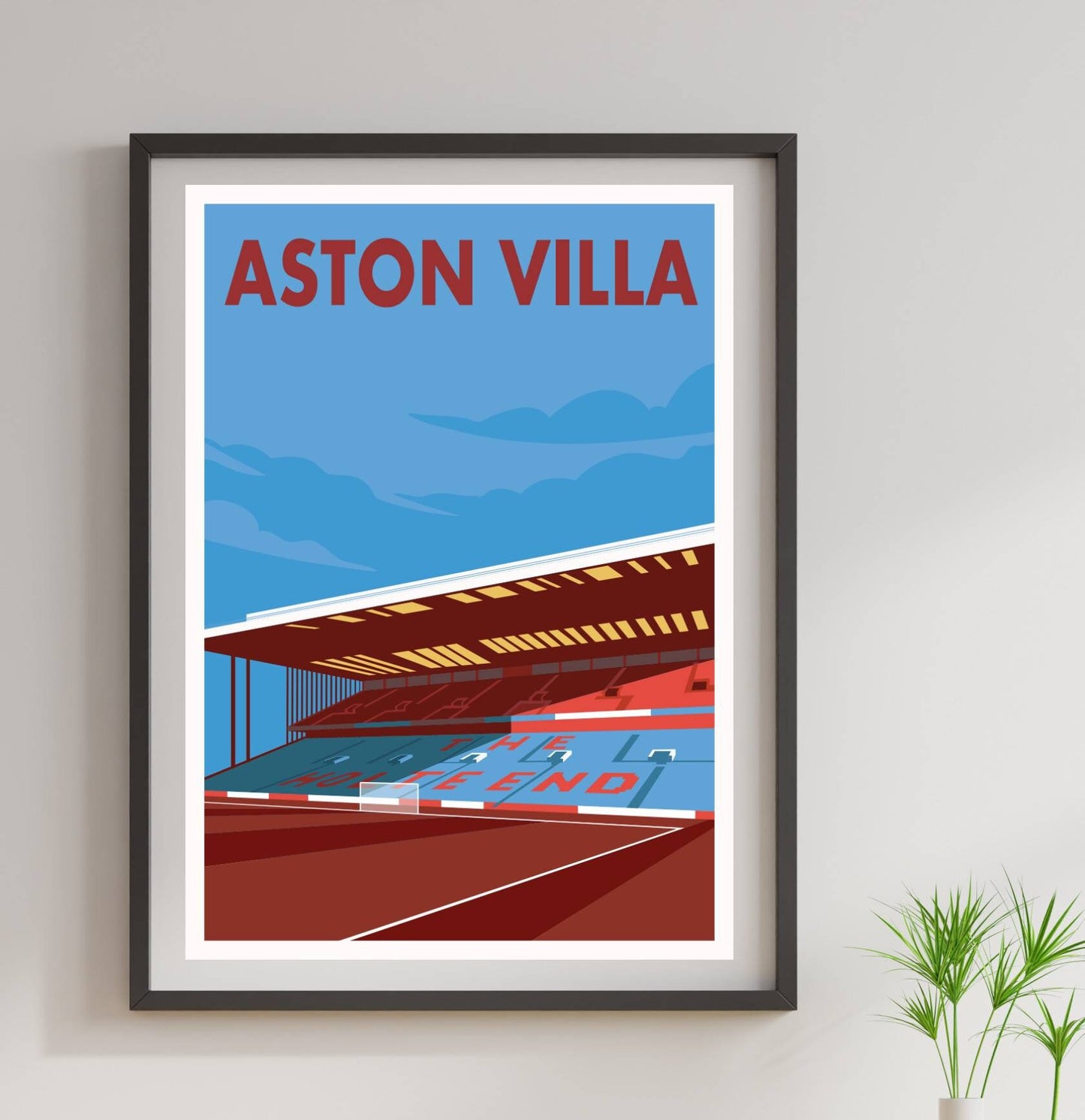 Villa Park Stadium Football Stadium Art Print