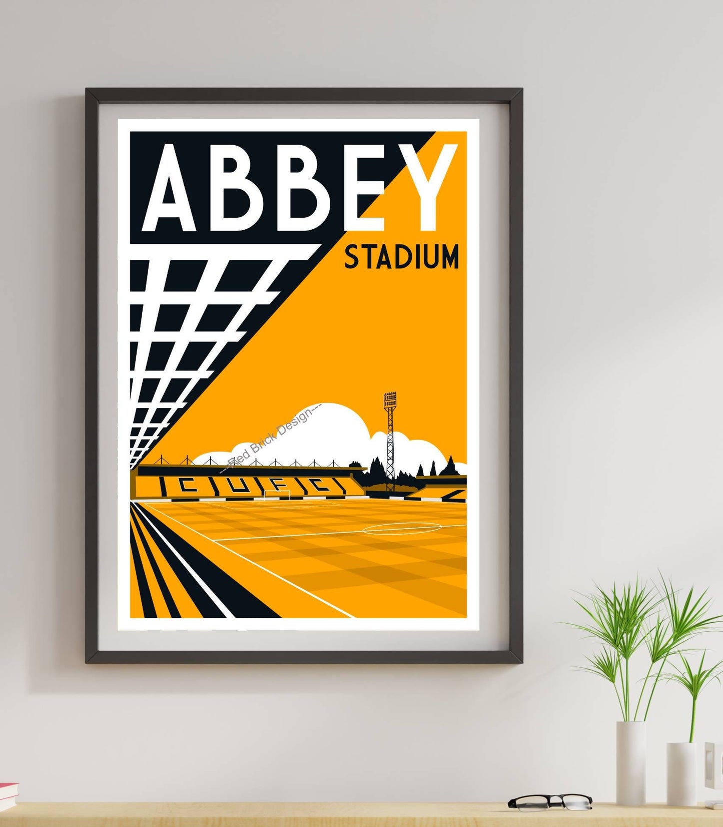 Cambridge United FC Art Print