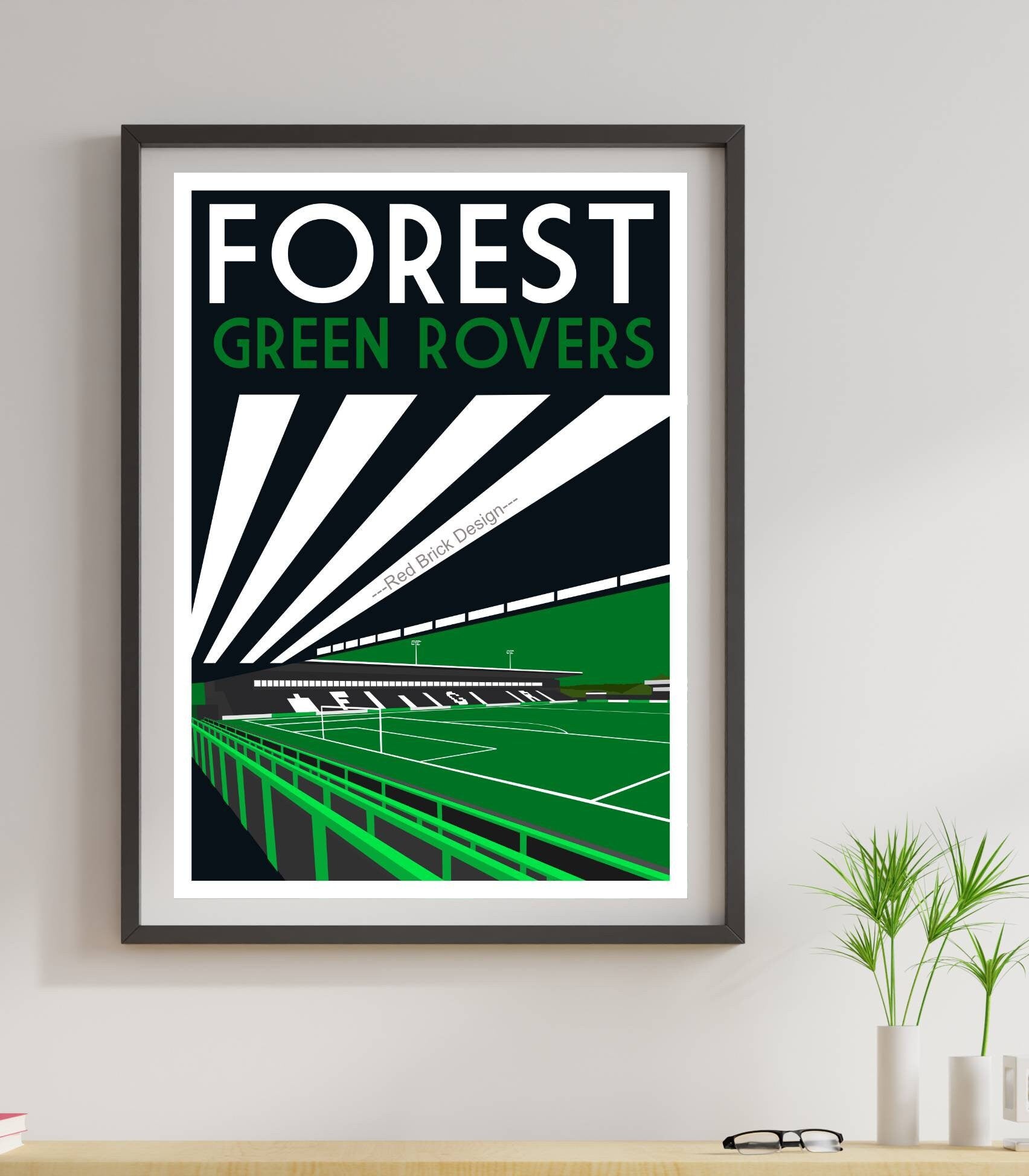 New Lawn Football Stadium Print