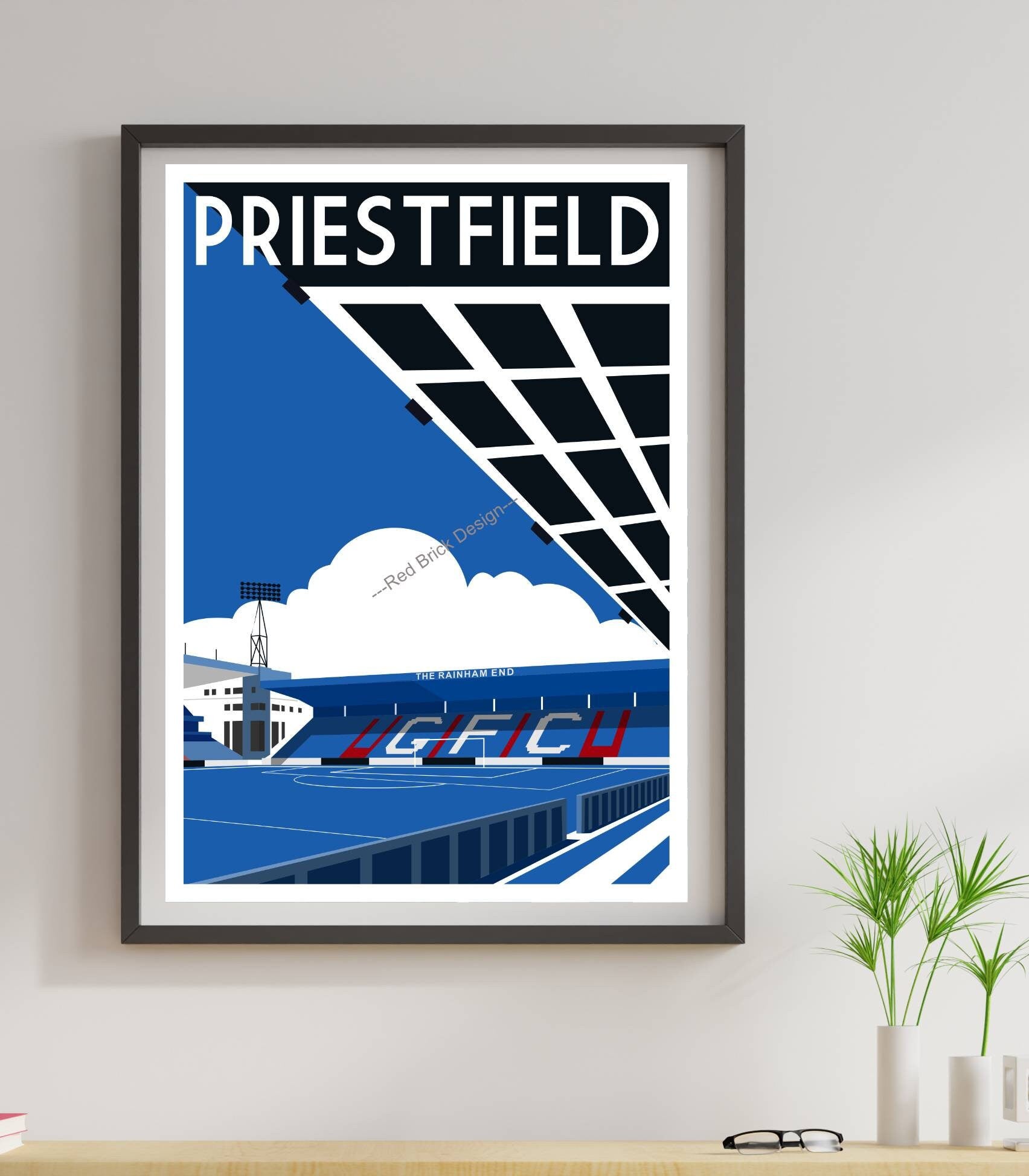 Gillingham FC Football Stadium Print