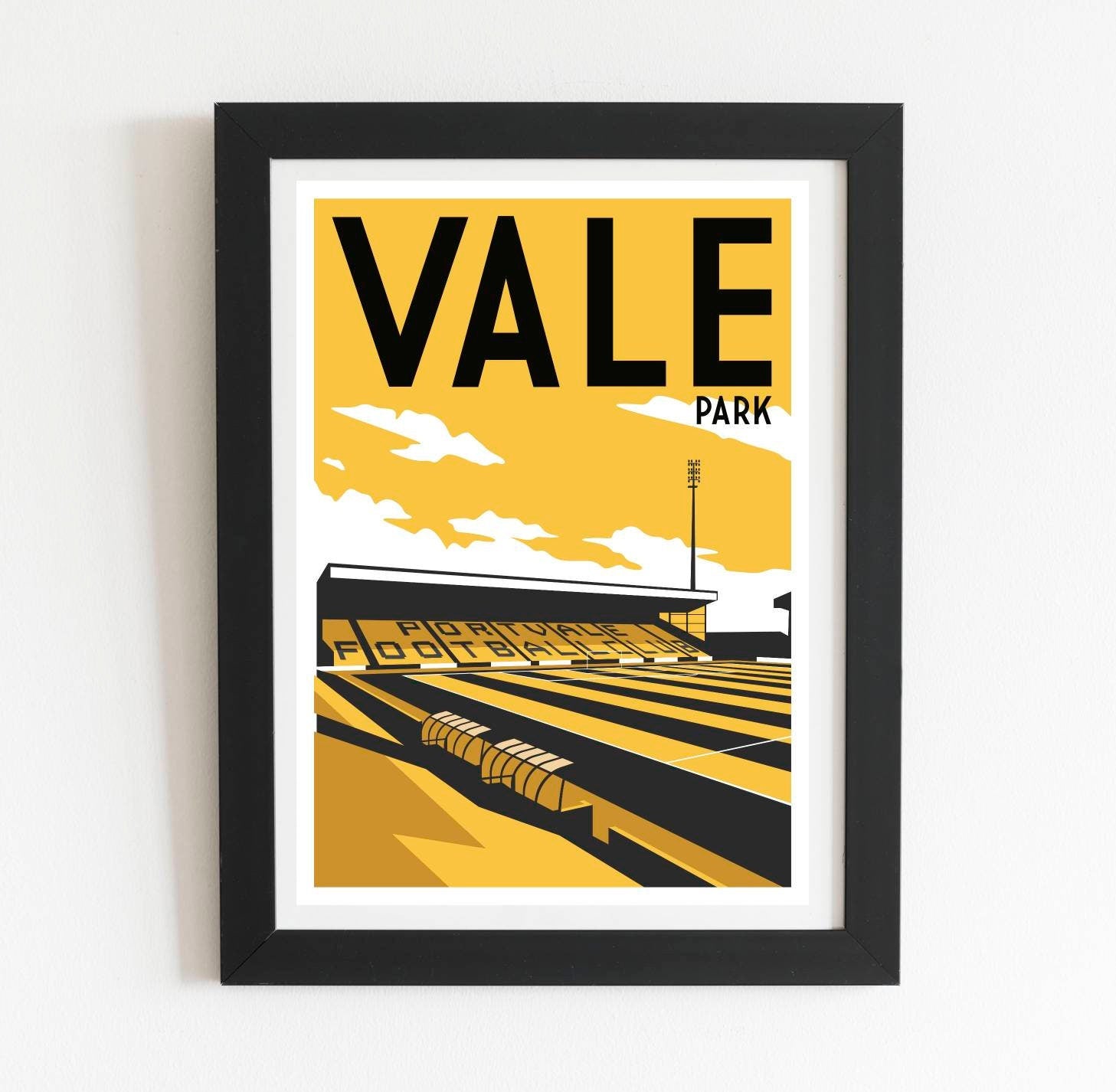 Port Vale FC Vale Park Poster