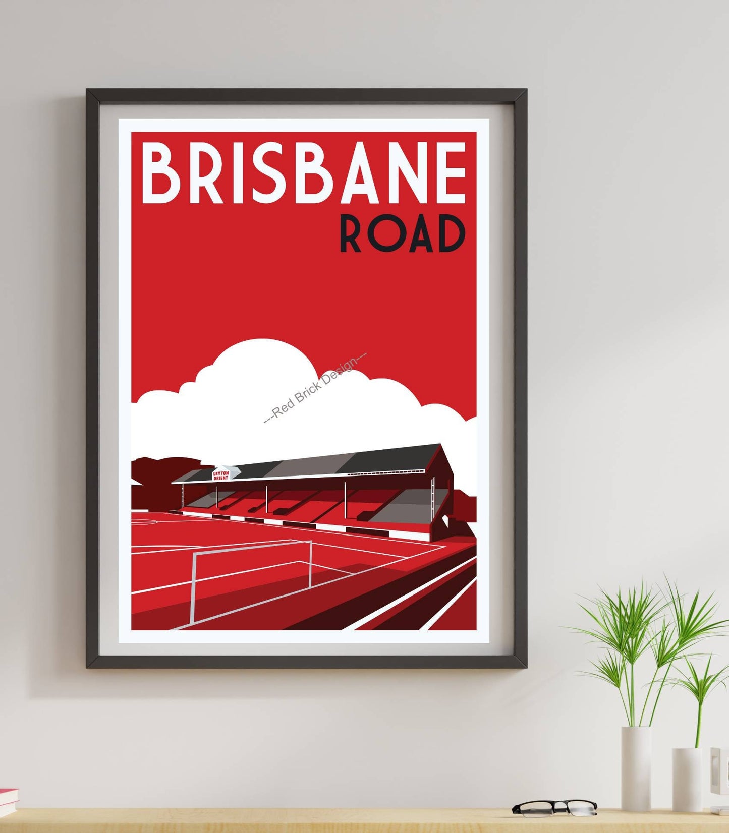 Orient Football Stadium Art Print