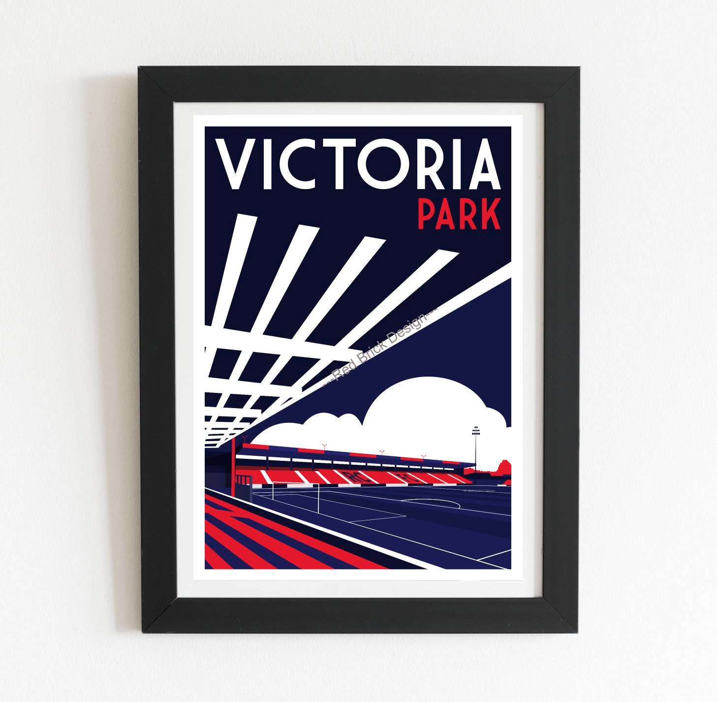 Ross County FC stadium poster